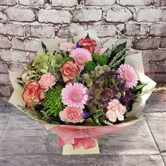 Blush Hydrangea Bouquet